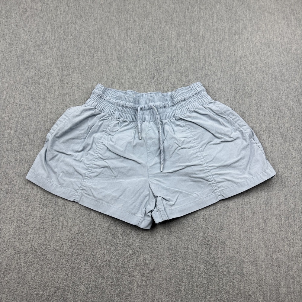 Columbia Shorts Womens XS Blue Boundless‎ Trek Active 3" High Waist Elastic